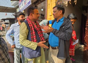 धम्बोझी–खजुरा रोडमा कमरुद्दिन राईको चुनावी घरदैलो : मतदाताको सम्मानले उत्साहित