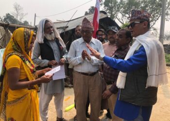 नरैनापुरको घरदैलोमा व्यस्त गौडेल भन्छन्–‘किसानका उत्पादनलाई बजारसम्म जोड्छु’