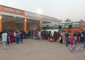 रुपैडिहा बसपार्कमा नेपाली यात्रुमाथि ठगी र लुटपाट बढ्दै