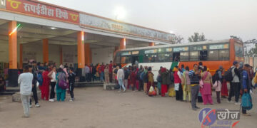 रुपैडिहा बसपार्कमा नेपाली यात्रुमाथि ठगी र लुटपाट बढ्दै