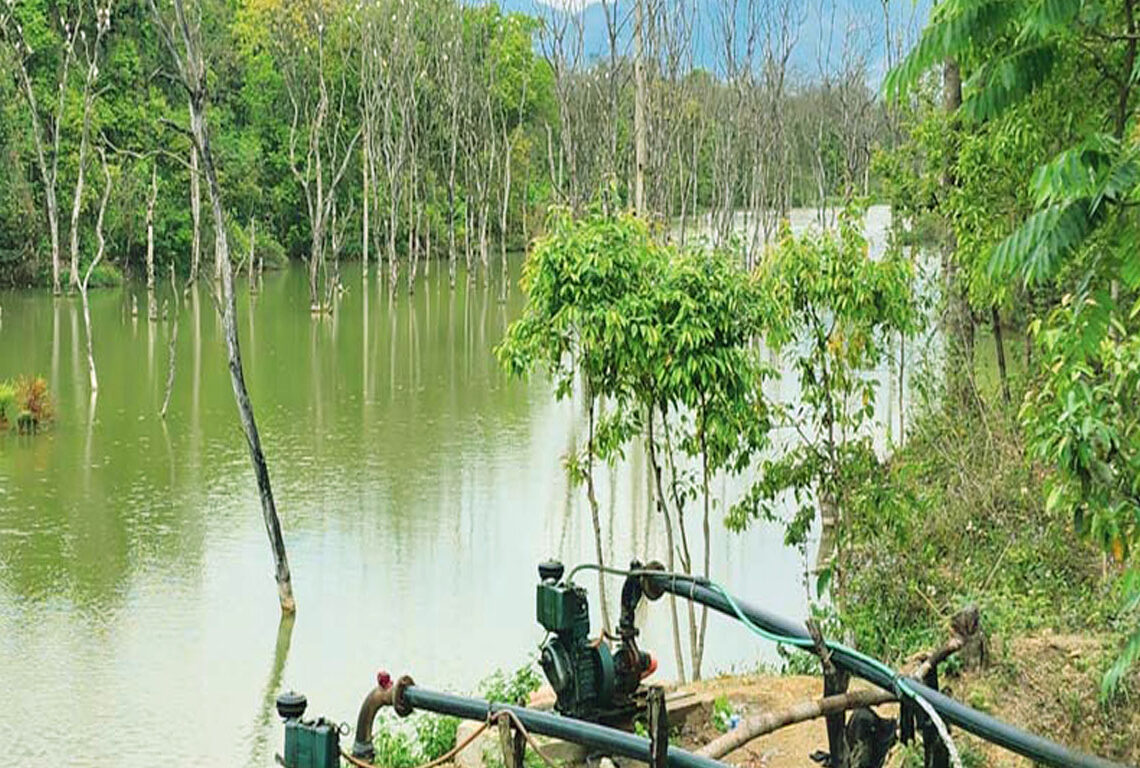 कृत्रिम जलाशयले कर्जाहीका किसानको आम्दानीमा वृद्धि