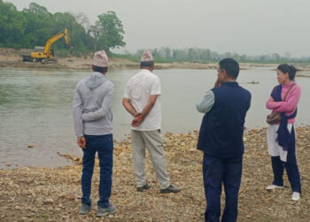 बाँकेमा अवैध नदीजन्य उत्खनन बढ्दो, समन्वय समितिको अनुगमन