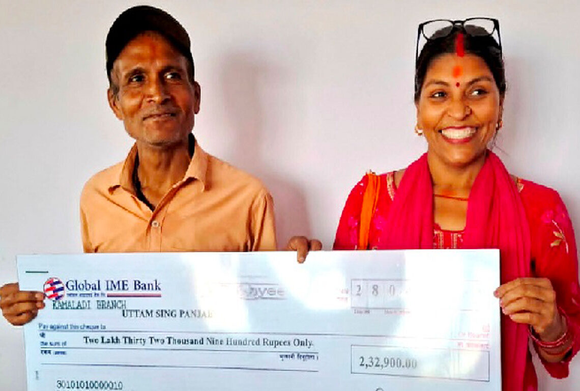 नेपालगन्जमा आवास बिमा कार्यक्रमअन्तर्गत पहिलो दाबी भुक्तानी हस्तान्तरण