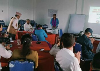 बर्दियामा मानव बेचबिखन न्यूनीकरणसम्बन्धी दुई दिने तालिम सम्पन्न