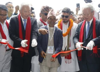 नेपालकै पहिलो आधुनिक सुरुङमार्ग ‘सिस्नेखोला–नागढुंगा’को उद्घाटन