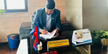 कांग्रेसका पाँच मन्त्री बाहिरिएपछि मुख्यमन्त्री आचार्यले सम्हाले पाँच मन्त्रालय