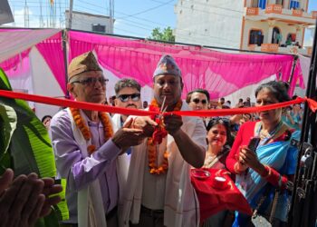 नेपालगन्जमा जेष्ठ नागरिकका लागि मिलन केन्द्र, मेयर विष्टले गरे उद्घाटन