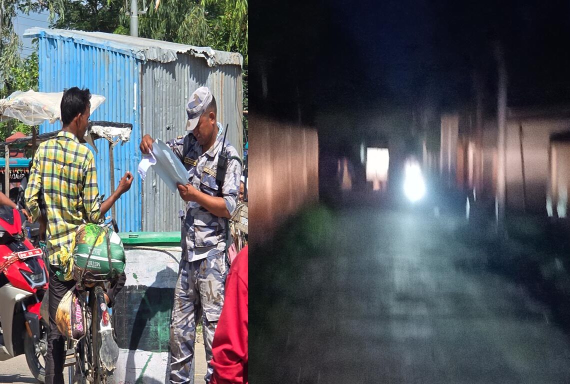 नाकामा दिउँसो कडाई, रातमा तस्करको रजाइँ