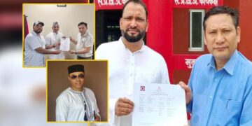 बाढीपीडितका लागि नेपालगन्जका मुस्लिम अगुवा तथा समाजसेवीले दिए ४ लाख ६२ हजार
