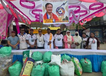 मोहम्मद डेमा बाँके श्रम संस्कृति पार्टीको ‘सेवासँगै सरसफाइ’ अभियान, २५ झोला फोहोर संकलन