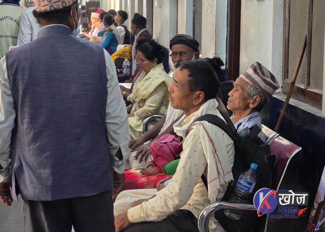 मौसम फेरिएसँगै बाँकेमा भाइरल ज्वरोका बिरामी बढे