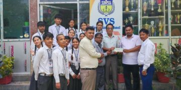बाढीपीडितका लागि सिद्धार्थ विद्या सदनद्वारा १ लाख सहयोग