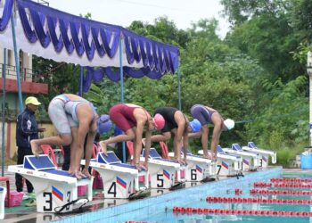 नेपालगन्ज अन्तर्राष्ट्रिय स्वीमिङ च्याम्पियनसिप सुरु, सगरमाथा क्लबको अग्रता