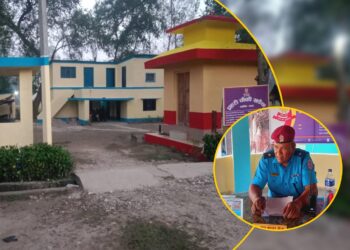 कुलबहादुरको पहलमा खडैचा प्रहरी चौकीको मुहार फेरियो