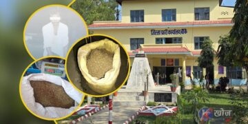 बाँकेमा ३२ किलो ५२० ग्राम गाँजासहित कुर्मी पक्राउ