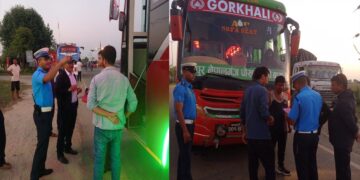 चाडपर्व लक्षित सवारी जाँच, ३५ वटा गाडीको यान्त्रिक परीक्षण