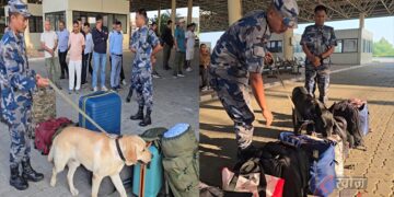 दसैंमा सीमा सुरक्षामा खटिए ब्राभो र एन्जल !