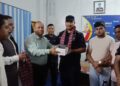नेपालगन्ज प्रहरीलाई विकास बहादुर सिंहले दिए ड्रोन क्यामेरा