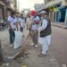 दुर्गा मूर्ति विसर्जनपछि श्रम संस्कृति पार्टीको सरसफाइ अभियान